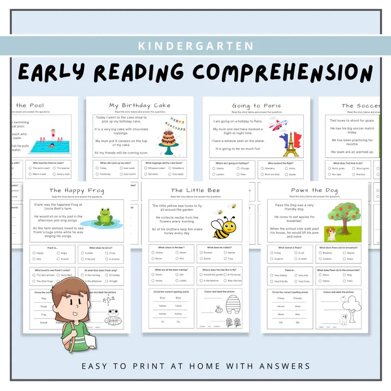 Reading Comprehension Pack