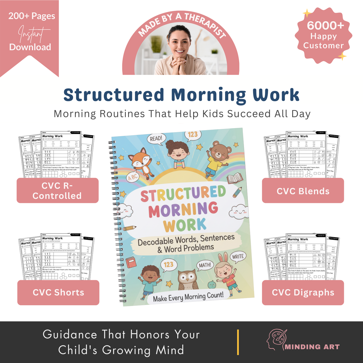 Structured Morning Work (Free Today)