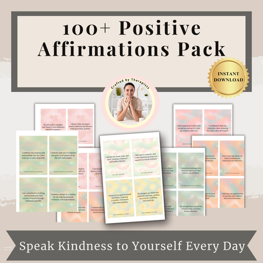 100+ Positive Affirmations Pack