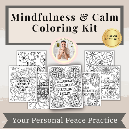 Mindfulness & Calm Coloring Kit
