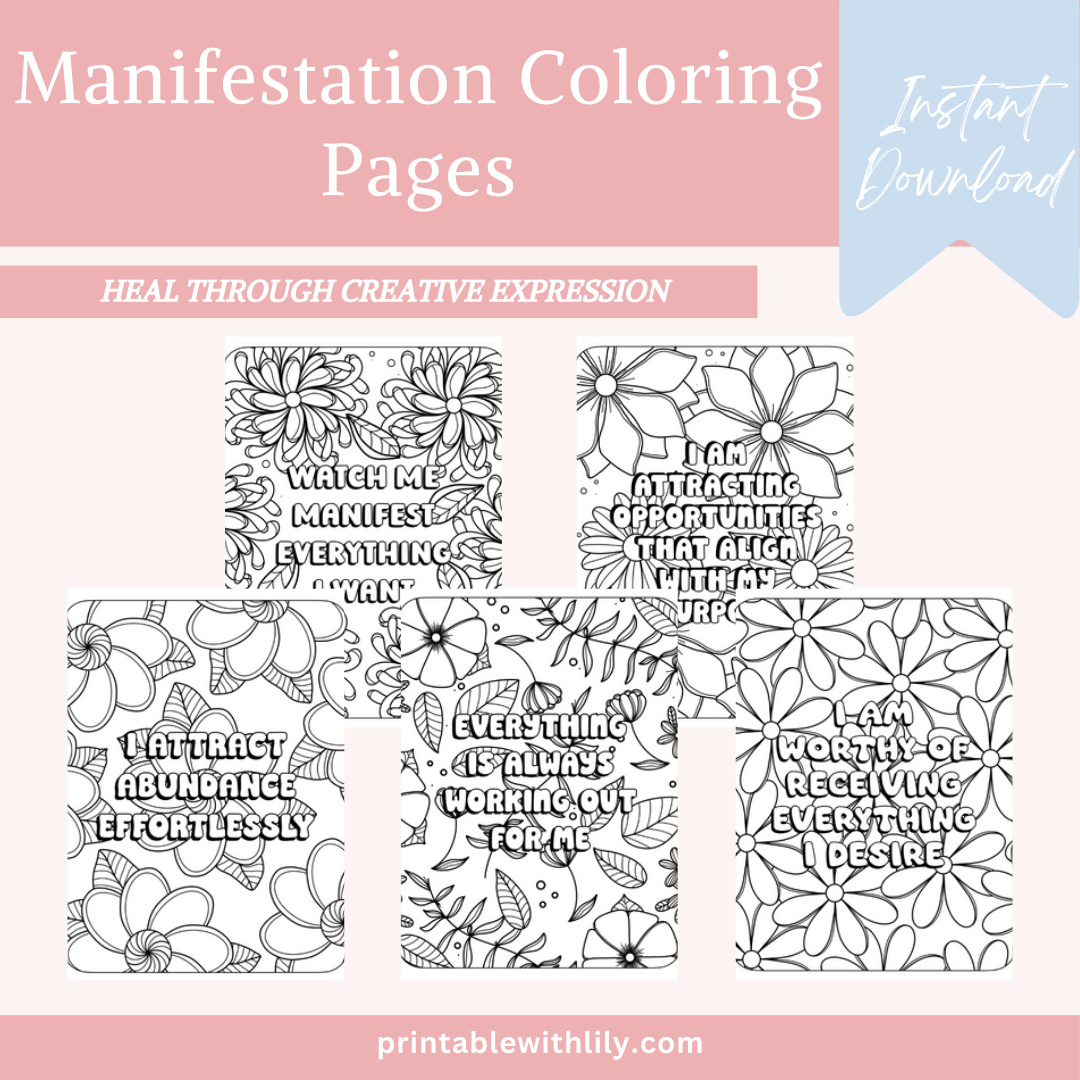 Manifestations Coloring Pages