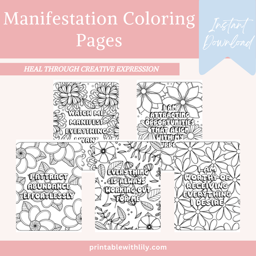 Manifestations Coloring Pages