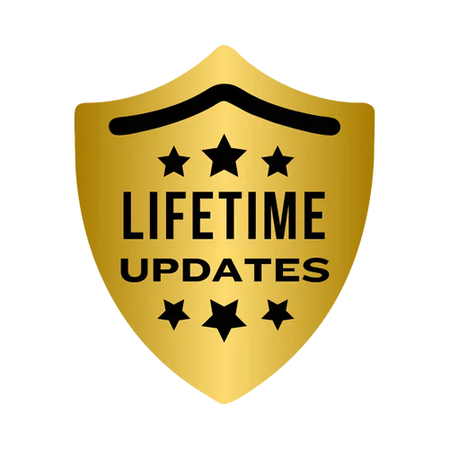 Lifetime update + Priority Support