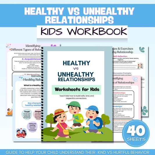 Healthy Relationships Workbook for Kids
