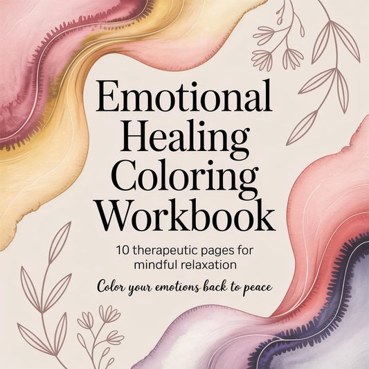 Emotional Healing Coloring Book